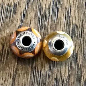 COPY - Pandora Marino Glass & Silver Beads - Set …